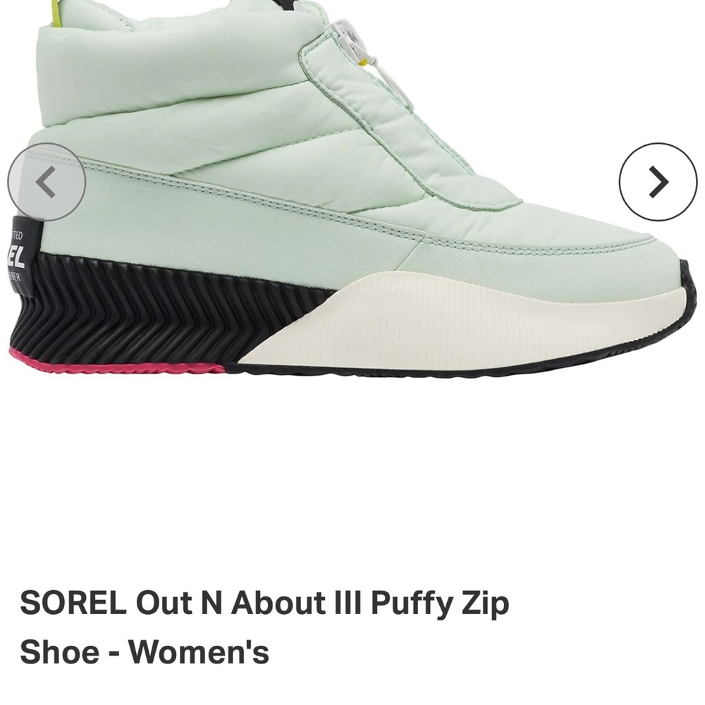 Sorel New In Box Out And About Puffy Size 11 - image 3